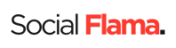 logo social flama rojo